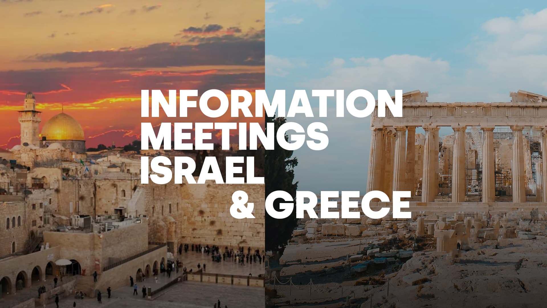 Featured image for Discipleship Trips 2026: Israel & Greece – Interest Meetings