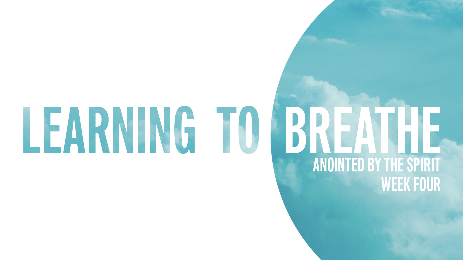 Anointed by the Spirit - Week Four